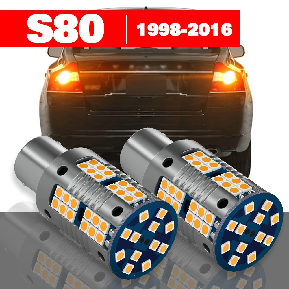 

For Volvo S80 1998-2016 2pcs LED Rear Turn Signal Light Accessories 2004 2005 2006 2007 2008 2009 2010 2011 2012 2013 2014 2015