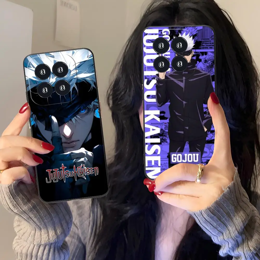 Colorful Satoru Gojo Phone Case - Jujutsu Kaisen-inspired Design