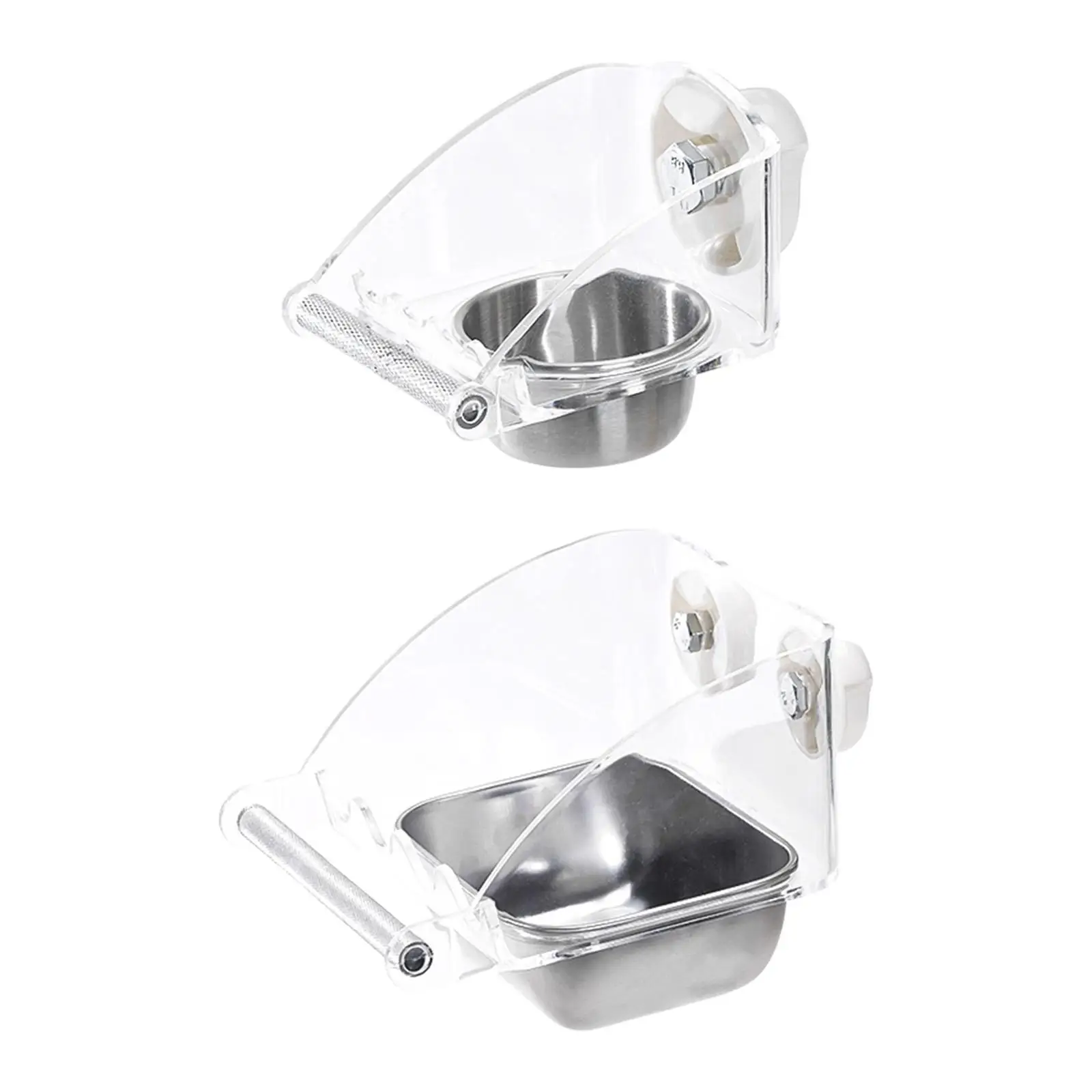 No Mess Bird Feeder for Cage Parakeet Feeder Sturdy with Anti Slip Stand Dispenser for Parrot Conures Bird Small Cockatoos No Mess Bird Feeder for Cage Parakeet Feeder Sturdy with Anti Slip Stand Dispenser for Parrot Conures Bird Small Cockatoos