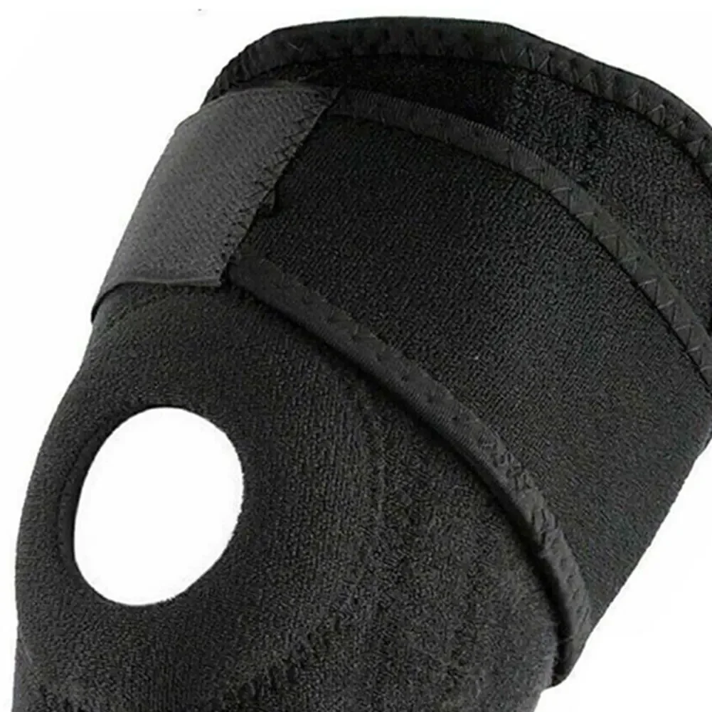 Adjustable Knee Support Brace for Men and Women with Side Stabilizers