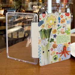 Acrylic Back Shell Kindle Case with Hand Strap - Kindle11th gen - 6.8in (YY79)