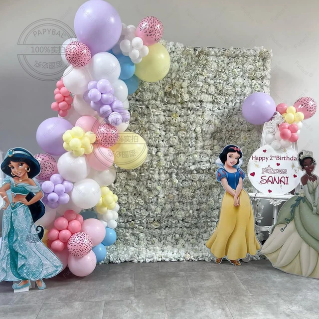 Ensemble de Ballons Princesse Disney, Guirxiété en Arc, en