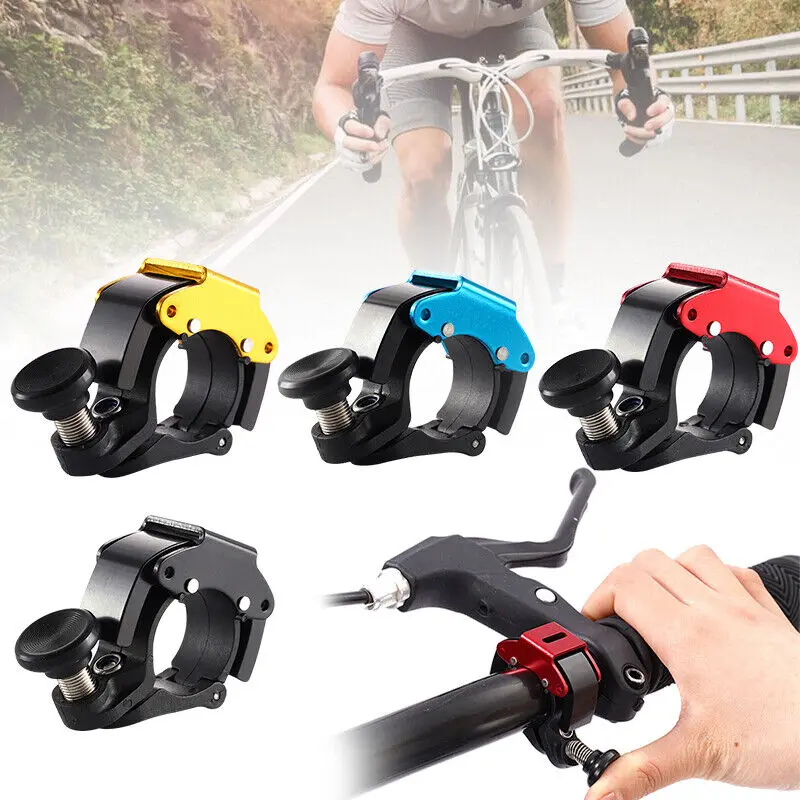 Stainless Bicycle Bell Ring MTB Cycling Horn Bike Bell Handlebar Crisp Sound Horn Bicycle Safety Electric Bike Accessories bicycle bell,mountain bike bell,bicycle horn,bicycle accessories