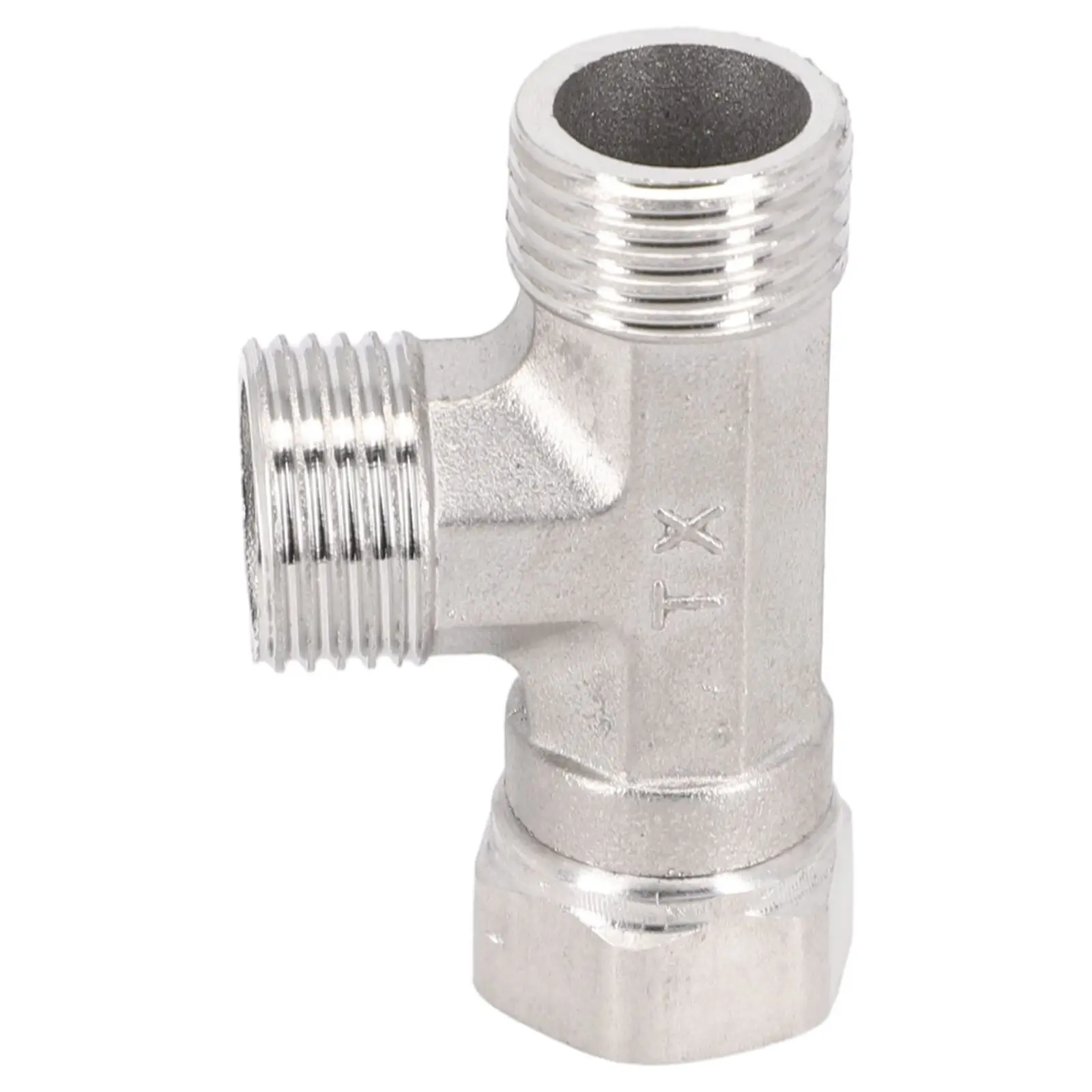 3 Ways Valve Adapter T Adapter Bathroom Toilet 3 Ways Valve International 1/2\