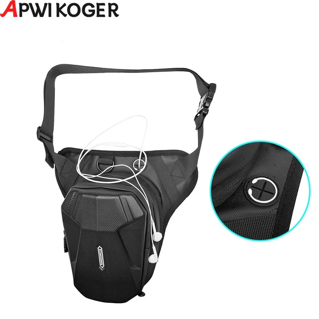 Bolsa de viaje táctica impermeable para motocicleta, riñonera informal para  exteriores, riñonera - AliExpress