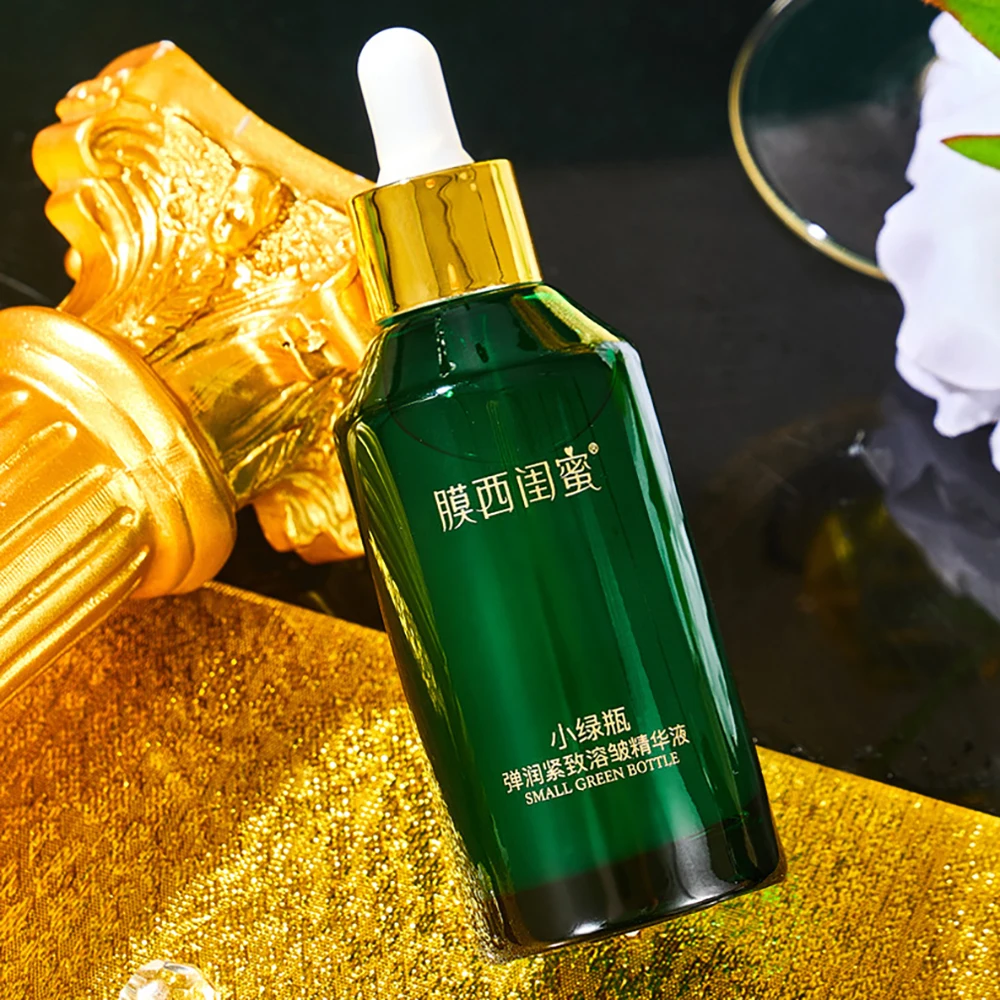

Small Green Bottle Polypeptide Essence Anti Aging Face Cream Makeup Toner for Facial Beauty Anti wrinkle Face Lotion Skincare