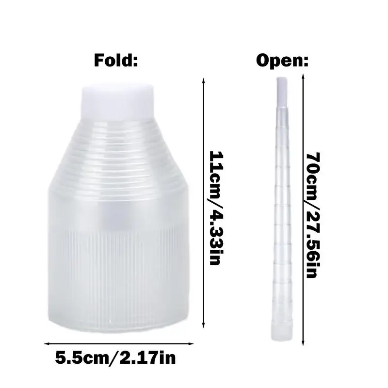 Umbrella Waterproof Cover 70cm/80cm PVC Non-drip Retractable Cover for all straight pole umbrellas Clear Wet Umbrella Bags