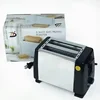 Hot Sale Electric 2 Slice Stainless Steel Pop Up Bread Toaster for Home Use Shut Off Function Bread Baking Machine with 6 Gears 3
