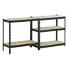 45 X 90 X 180cm 5 Tiers Powder Coated Storage Rack Black Office Furniture 3