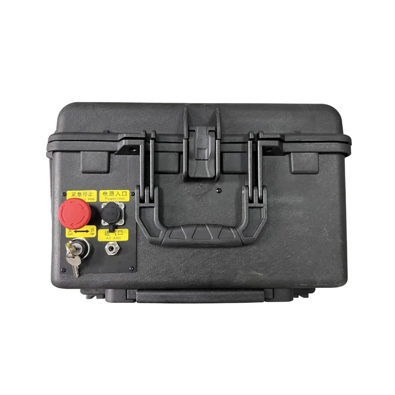 Pulsed laser cleaner luggage type 300w laser rust and paint removal graffiti removal 6