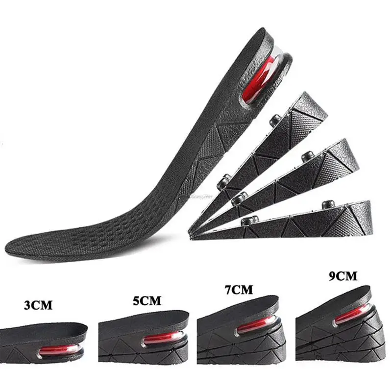 Height Increase Insoles Air Cushion Elevator Shoe Insole Lifts Kits Inserts...