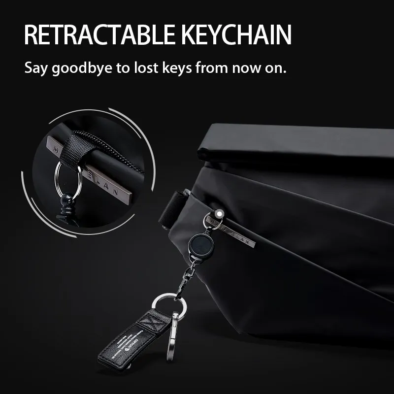 Premium-Leder-Herren-Umhängetasche, wasserdicht, Ripstop, modisch, mehrschichtig, diebstahlsicher, personalisierte Tasche für Teenager und Jugendliche_voghion.com