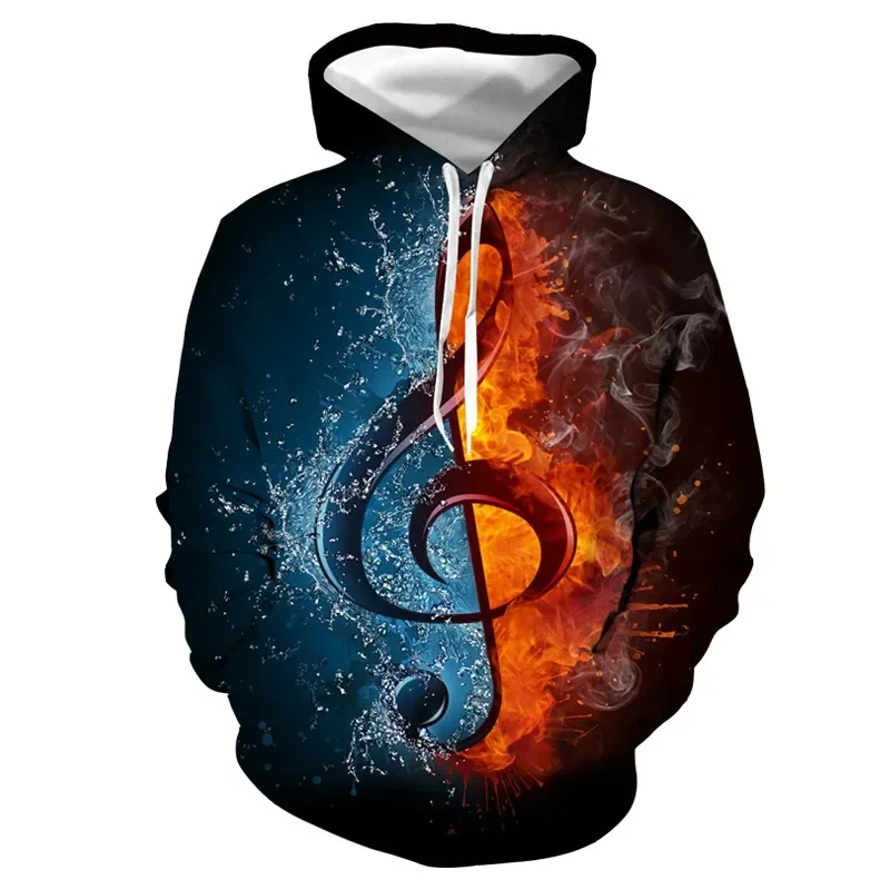 thumbnail image 1 of Sudadera con capucha de moda para hombre, estampado de llamas, tendencia 3D, sudadera informal de calle para hombre, ropa de otoño e invierno, 1 of 5