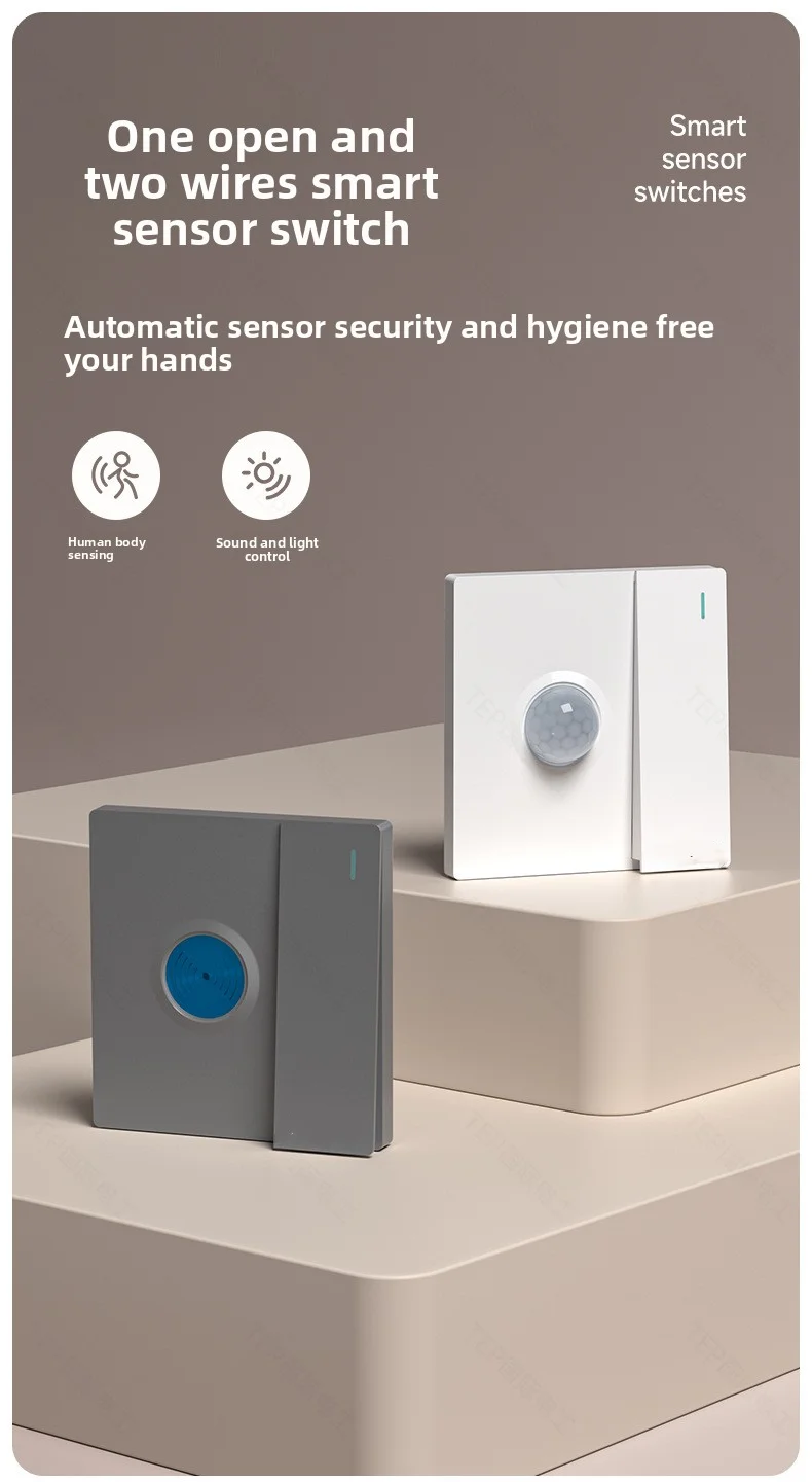 86 Type Sound And Light Control Switch Ultra-Thin Concealed S48b5d4209c274b3da16e452d4dc974d5q