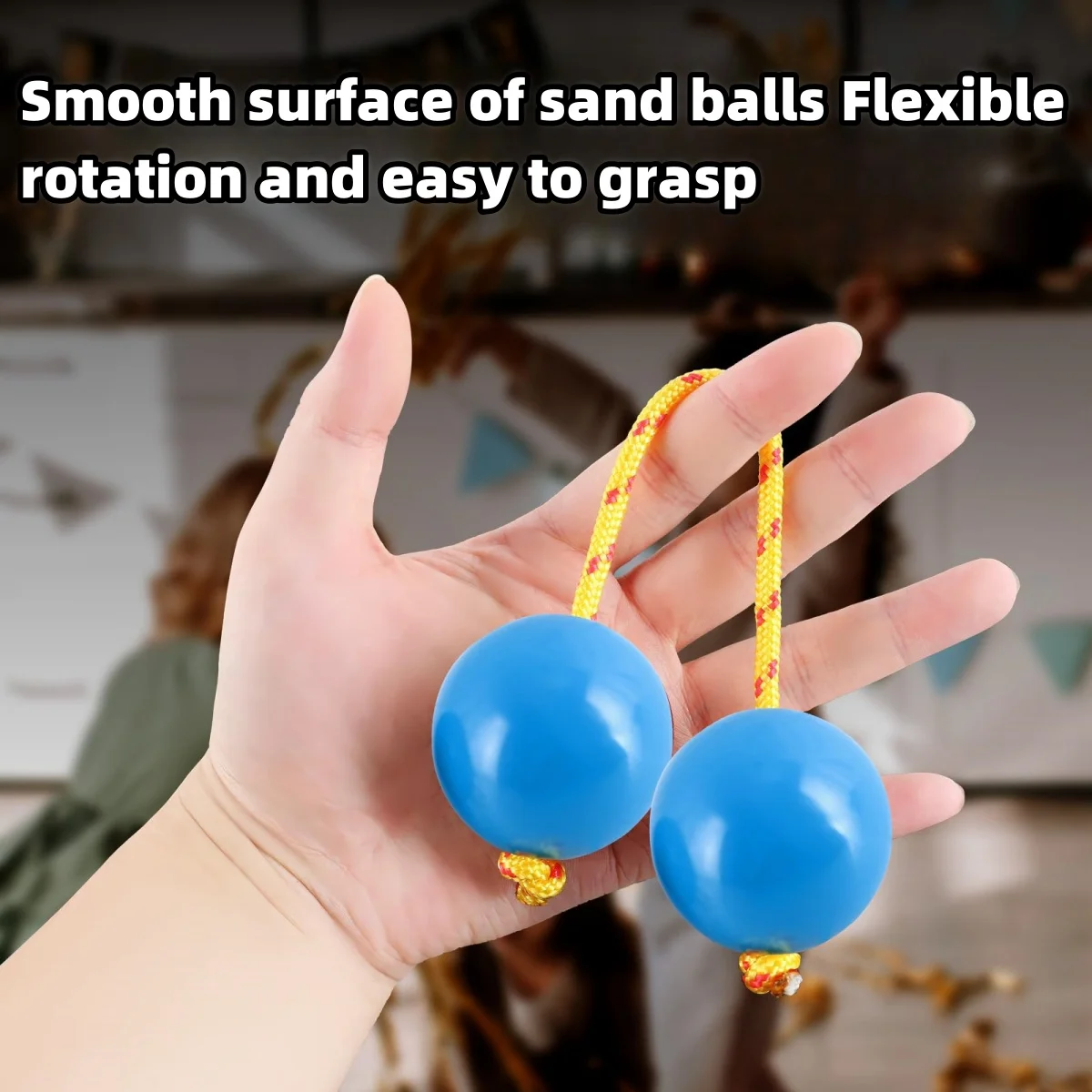 Sand Egg Asalato African Shakers Rhythm Fingertip Abs Sand Ball 1 Pair For Kashaka Instrument Adults Beginners Accessories egg shakers