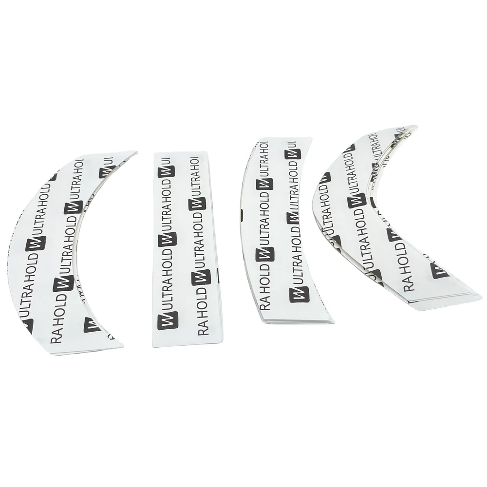 36 pieces 4 shape 7.6 cm* 2.2 cm White Ultra hold tape lace front tape arc double sided Tape for toupee wig adhesive Best Sellers In Hair Extensions & Wigs