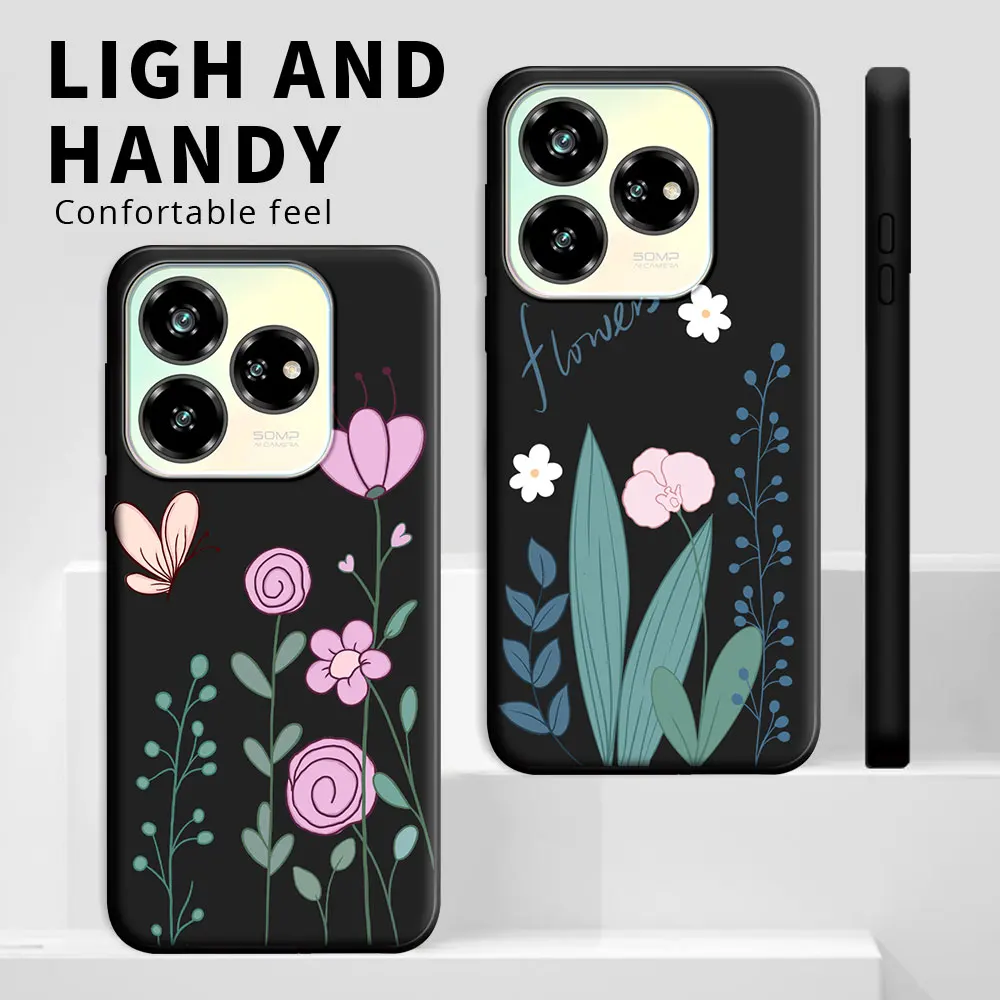 Shockproof Silicone Phone Case with Fashion Cartoon Design