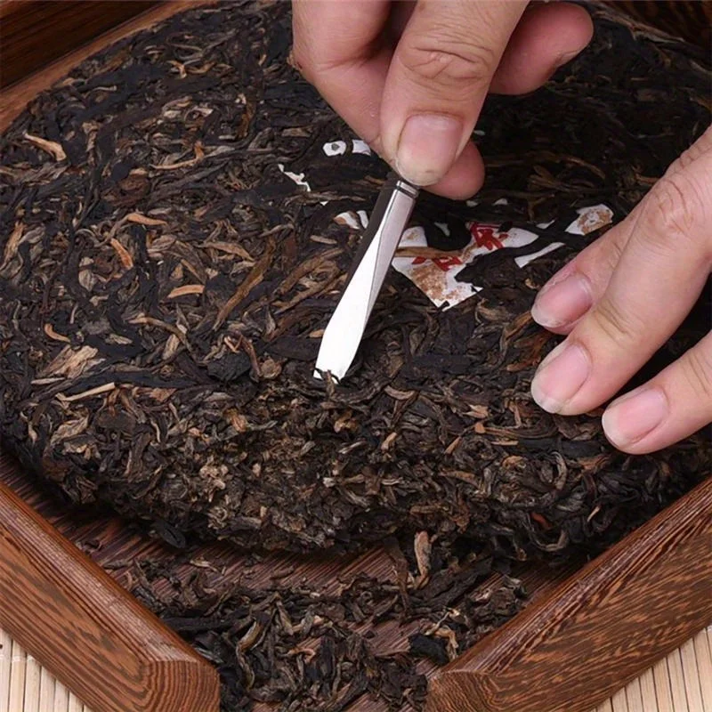 Description Picture 5 of itemStainless Steel Tea Needle Set-Puer Tea Ceremony Scoops Delicate Tea Leaf Cutter Holiday Gifts for Tea Enthusiasts-Ideal