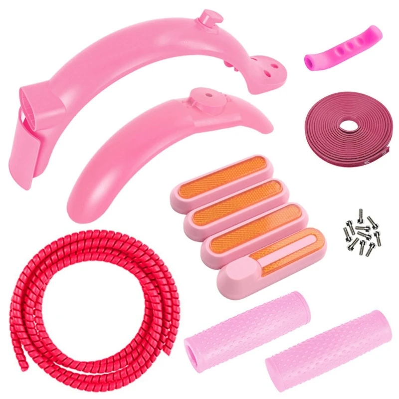 

Крылья для электрического скутера, комплект заднего брызговика, брызговик для шин, набор крыльев для Xia0mi M365 хвост D5QD