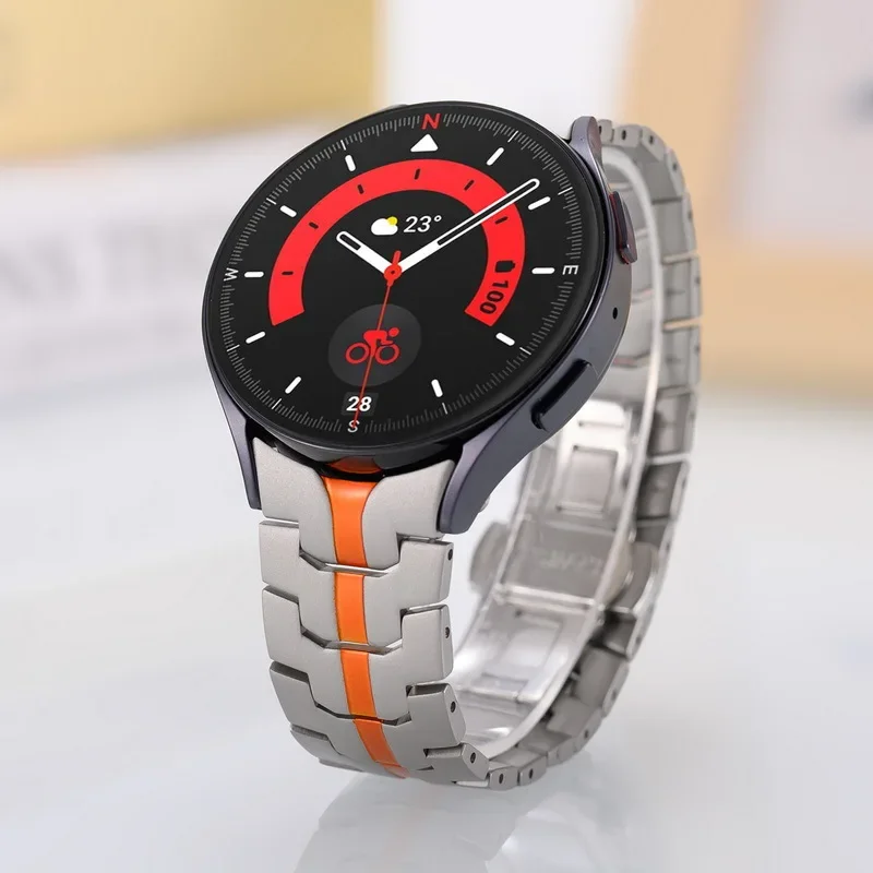 Metal Strap for Samsung Galaxy Watch 4/5/6 44mm 40mm 5 Pro Band Stainless Steel Bracelet Watch 4/6 Classic 46mm 47mm Belt Correa