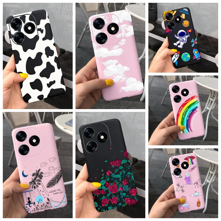 Per Tecno Spark 10 Custodia Spark10 Cover Custodie Per Smartphone Cool Cartoon Silicone Soft Tpu Bumper Per Tecno Spark 10 C 10C Coque