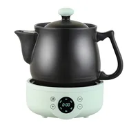 220V Smart Chinese Medicine Pot Home Multifunctional Health Pot Appointment Split Ceramic Porridge Soup Pot Keep Warm Pot 1.8L 1
