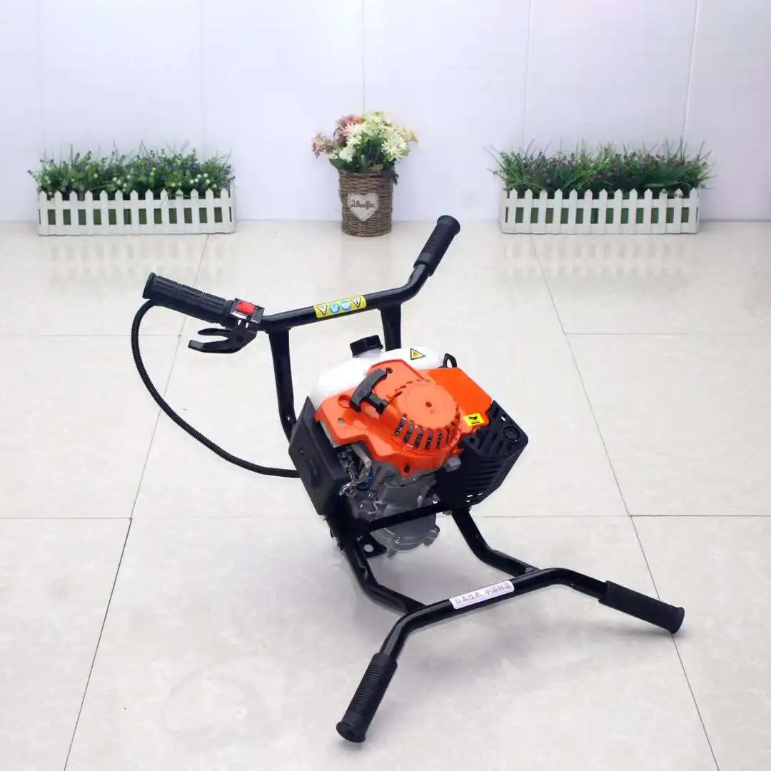57cc Double-Person Ground Digging Machine Hole Punching Machine Small Agricultural Piling Machine Planting Fertilizer Applicator 4