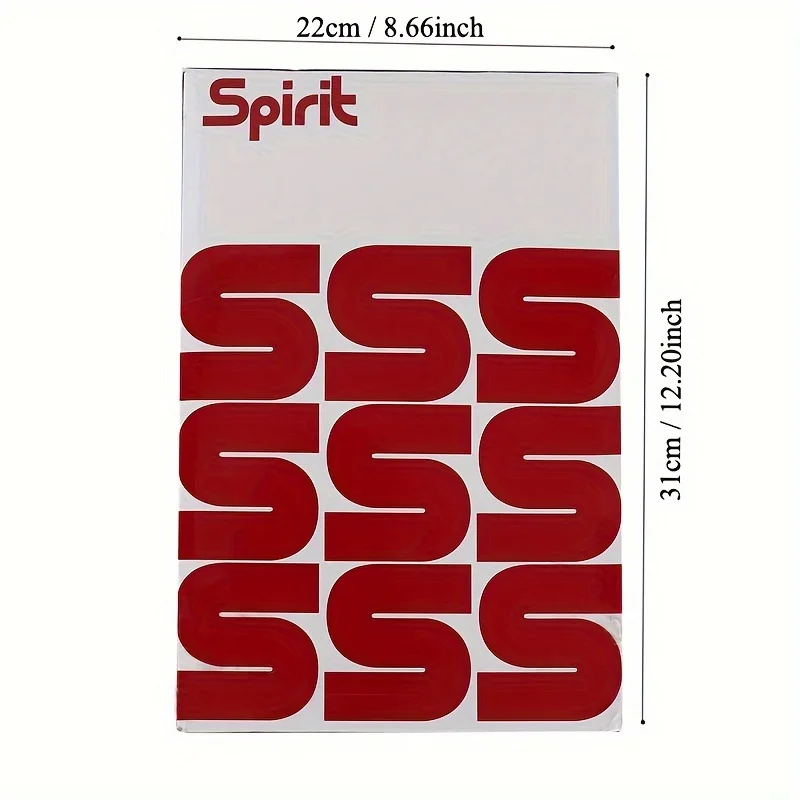 스피릿 문신 전사지, A4 크기, 문신용 표준 열 스텐실 용지, 예술가용 문신 트레이싱 용지