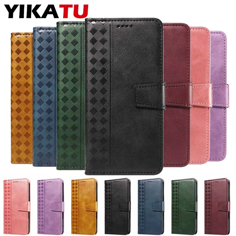Premium Wallet Leather Phone Case with Flip Card Holder in Sleek Design