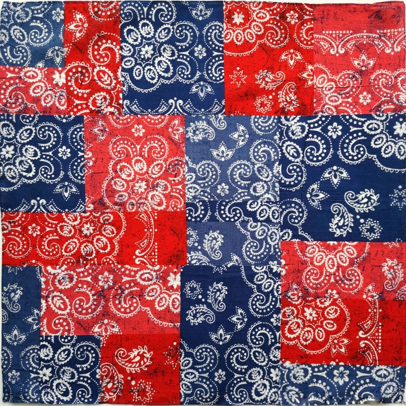 

Hip Hop Cotton Multi-Purpose Bandana Square Scarf Dollar Skull Headband Wrap