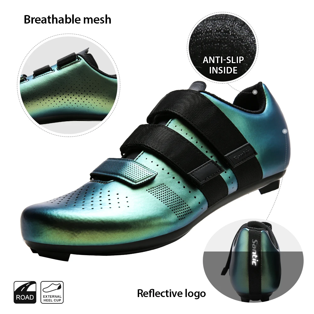 

Santic Road Bicycle Shoes Outdoor Cycling Sport Sneakers Mountain Bike Bicycle Nylon Shoes Lightweight Breathable Unisex