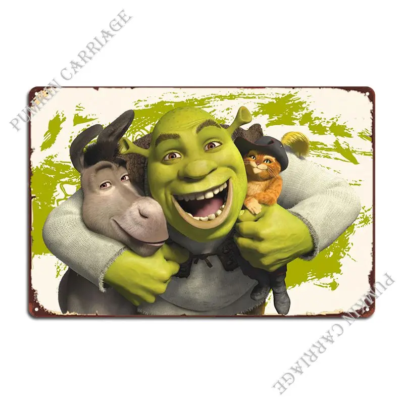 The Trio Metal Platform Wall Decor Club Kitchen Club Tin Sign Poster