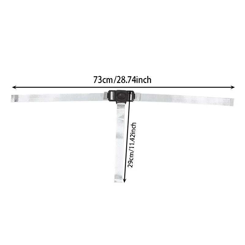 Universal Baby Sicherheit Gürtel 3/5 Punkt Harness Für Esszimmer Stuhl Auto Sitz Fütterung Hohe Stuhl Schlafen Festen Gurt – Detail 4