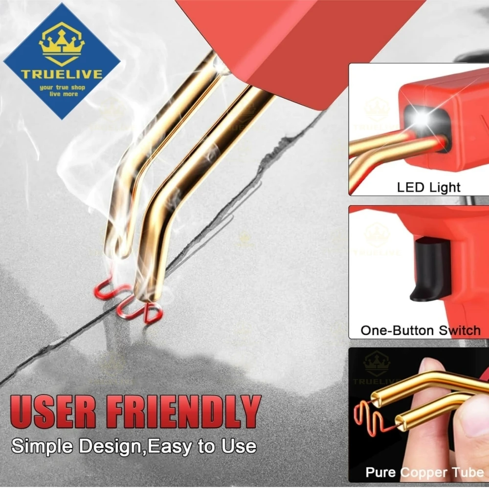 plastic welder 3000/1200/200pcs Hot Stapler Plastic Welding Machine Car Bumper Repair Kit PVC Plastic Repairs Hot Stapler Staples Soldering Gun