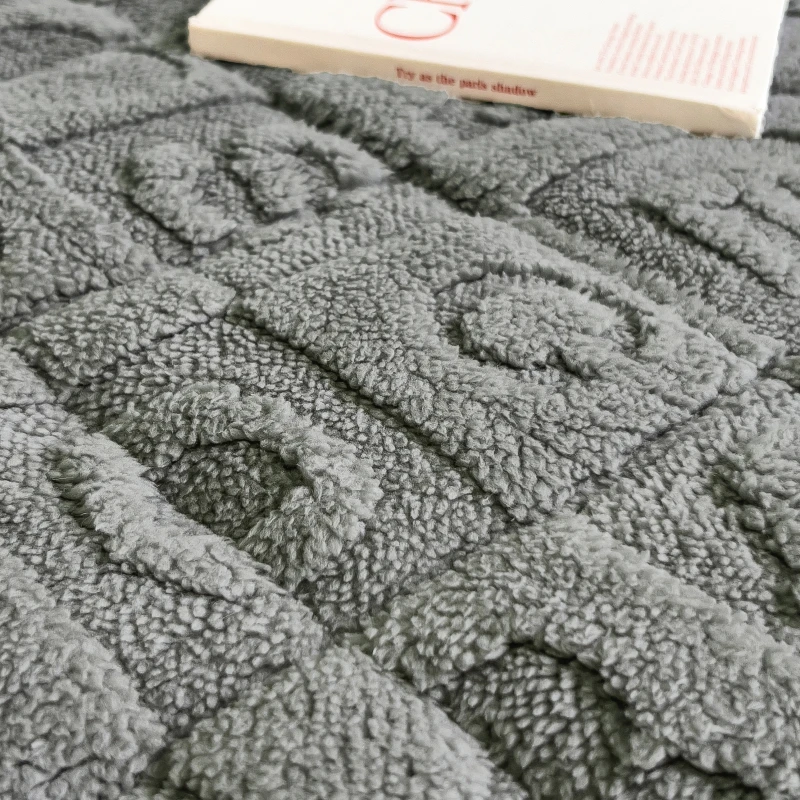 Tower Velvet Mattress Winter Fleece-Lined Milk Fiber Cushion Student Dormitory Single Double Coral Fleece Pad