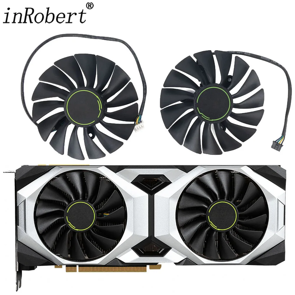 88Mm Pla09215B12H 12V 0.55 Rtx 2080 Ti Ventus Oc Graphic Cooler Fan Per Msi Geforce Rtx 2080Ti 2080 Super Fan Della Scheda Video