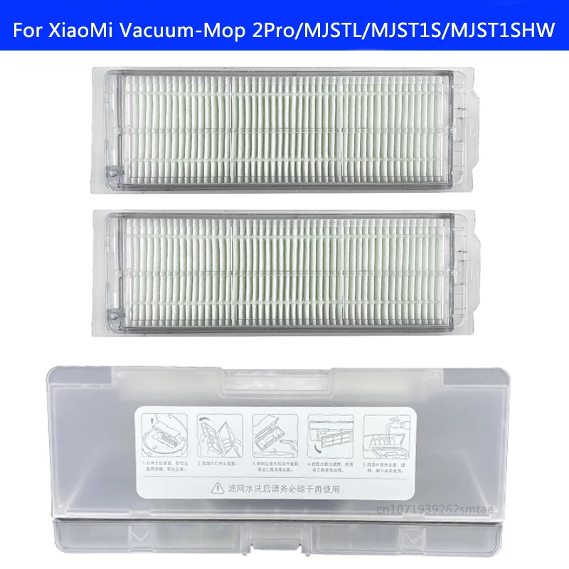 Original Dust Box For XiaoMi Mi Robot Vacuum-Mop 2 Lite / 2 Pro / MJSTL /  MJST1S / MJST1SHW / BHR5044EU Filter HEPA Parts