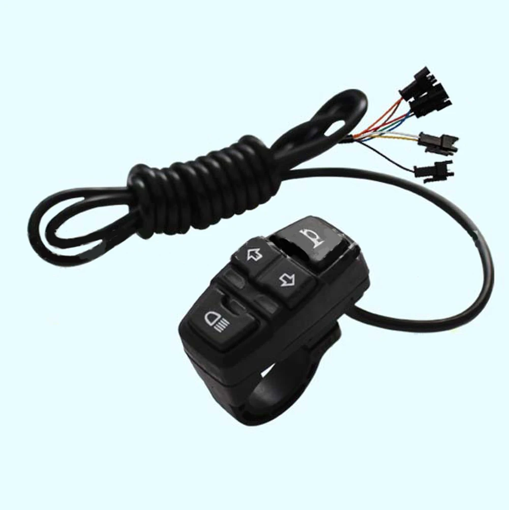36V48VElectricBikeScooterLightSwitchDK336EbikeLampAndHorn