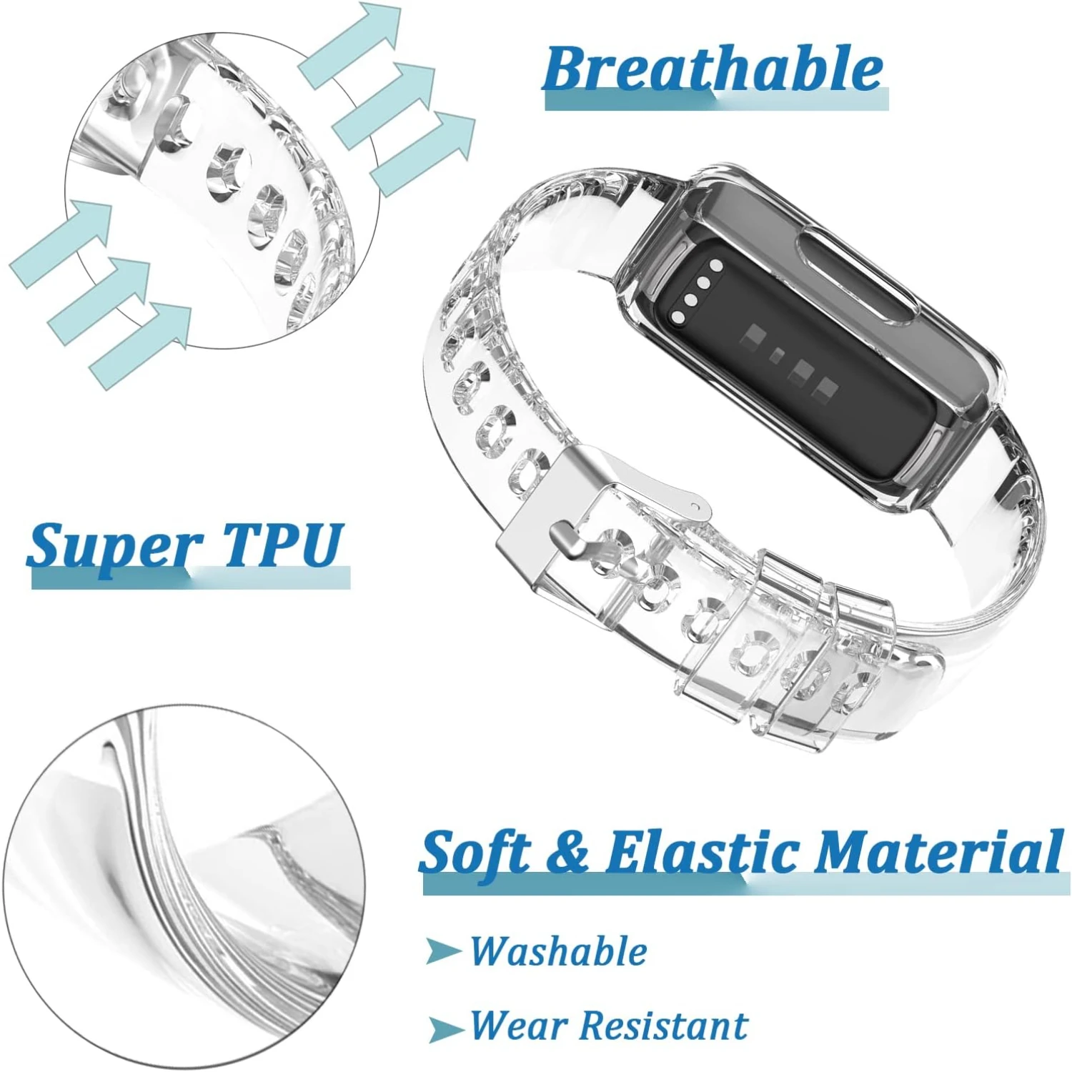 Efficient and stylish modern activity tracker for monitoring workouts, steps, calories burned, and sleep quality. Sleek device t