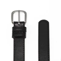 Ceinture en cuir pour femme avec boucle argentée, ceinture décontractée tendance pour jeans, pantalons et robes, ceinture élégante réglable pour femme 3