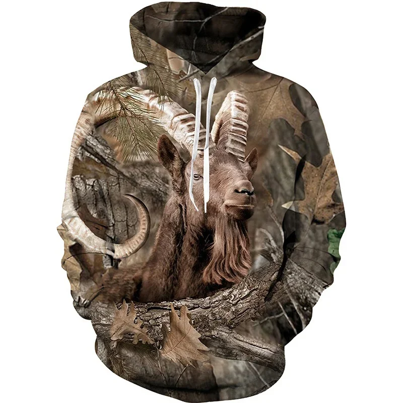 thumbnail image 1 of Sudadera con capucha con estampado de camuflaje de jungla para hombre, sudadera con estampado 3D de animales, sudadera informal de gran tamaño para niños, sudaderas con capucha de camuflaje para depor, 1 of 4