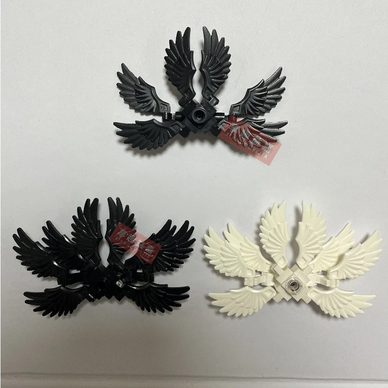 

MOC Bricks Weapon Wings Set Armor Weapon Dolls Building Blocks Figure Angel Demon Warrior DIY Toys for children Xmas Gifts