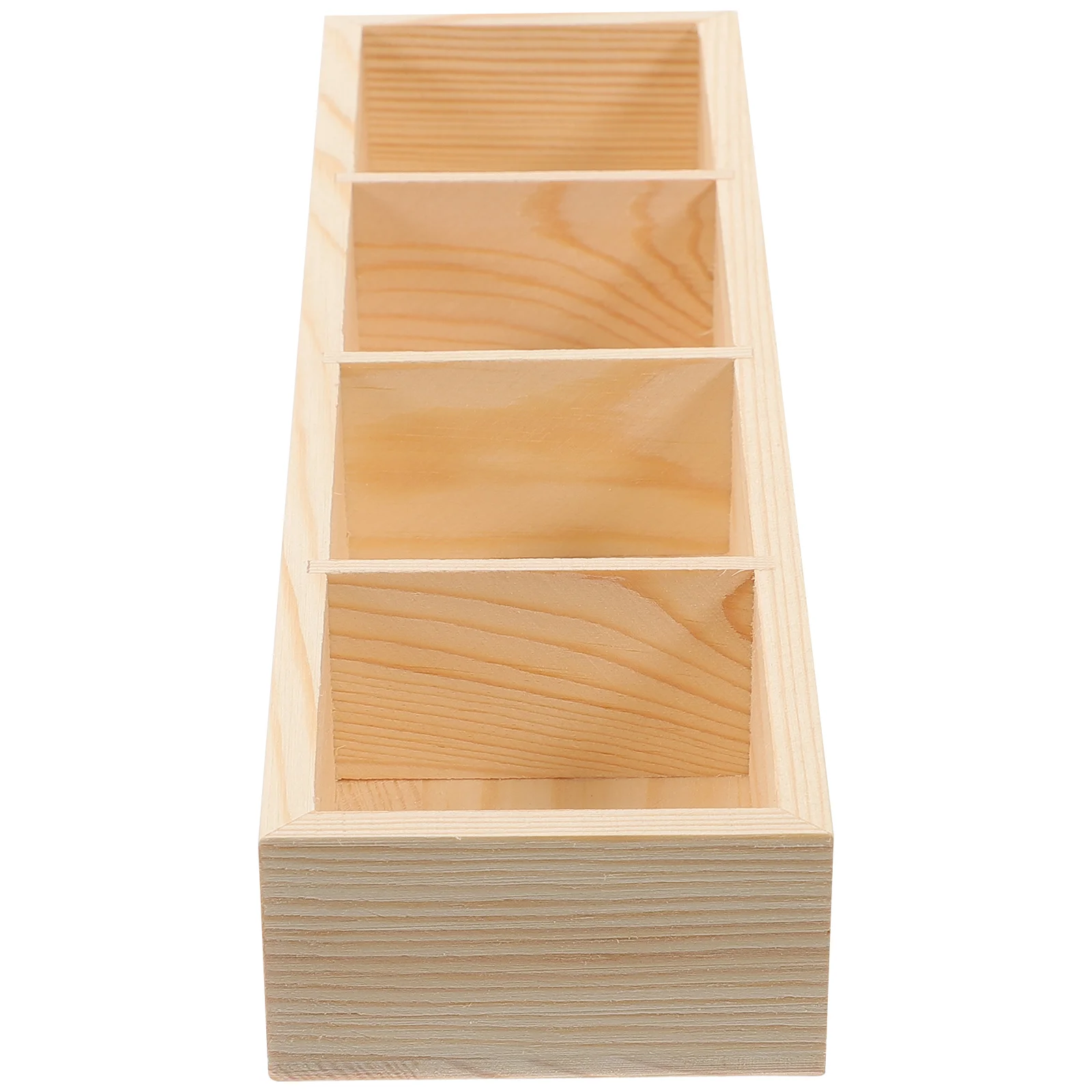 RRMMAN Boîte Rangement Sachets Thé | Bois 5 Compartiments | Style Rétro Avec Couvercle Transparent