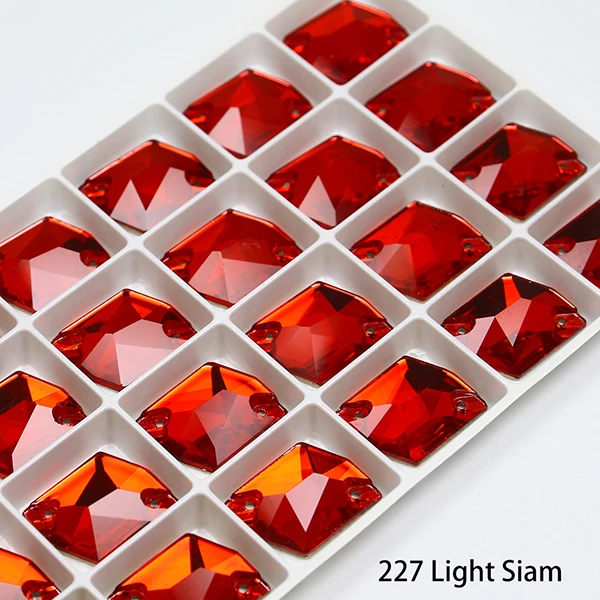 Versatile Flatback Sew-On Rhinestone K5 Glass AB Crystal