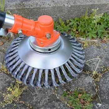 Tête de coupe gazon de remplacement universelle, 6 pouces, adaptée à la tondeuse à gazon, facile à installer, accessoires pour outils de jardinage 1