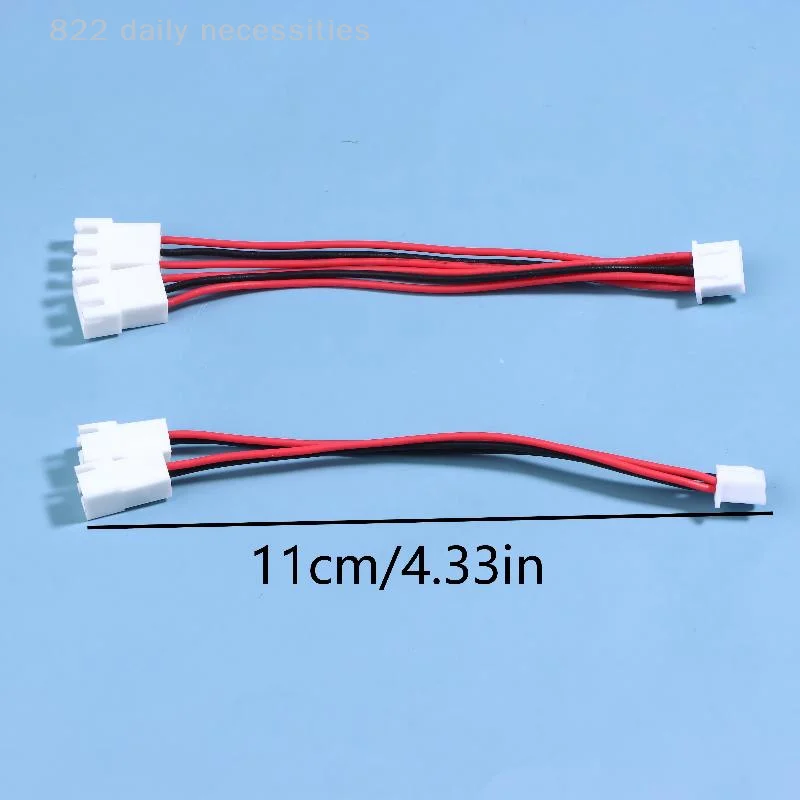 convenientXH2.54MM Y-스플리터 케이블 남성-2 여성 커넥터 26AWG 전원 연장 코드 2/3/4/5/6 핀 스플리터 케이블 어댑터