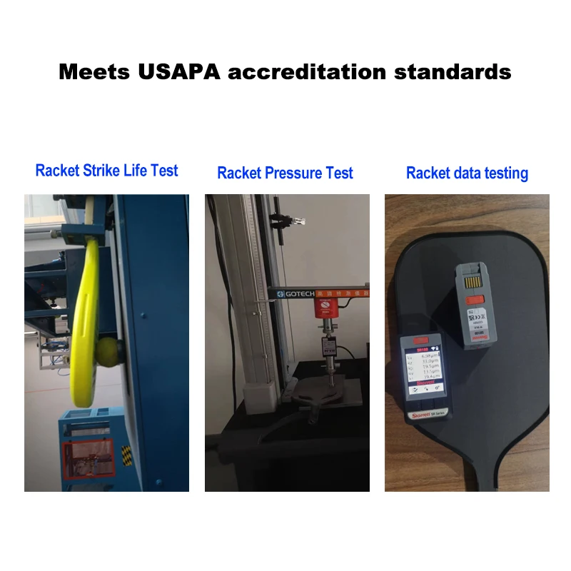 BAYMING Toray T700 Raw Carbon Fiber Pickleball Paddle Textured Surface High Grit Spin USAPA Compliant Pickleball Racket pickleball paddles set