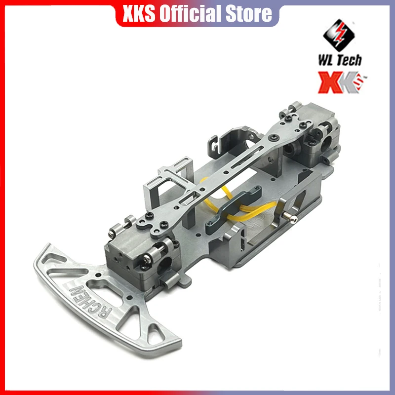 WLtoys-1/28 284131 K979 K989 K999 rc카 메탈 개조, 기어박스, 스티어링 기어 고정 시트 등 섀시 부품