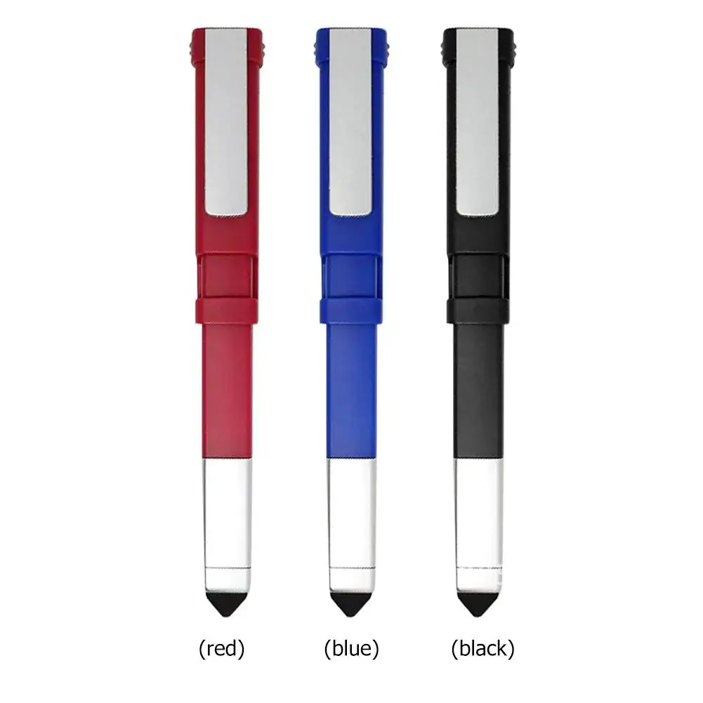 

Multi Tools Pen-shaped Phone Holder Stand Bracket Ballpoint Screwdriver Square Pen Function
