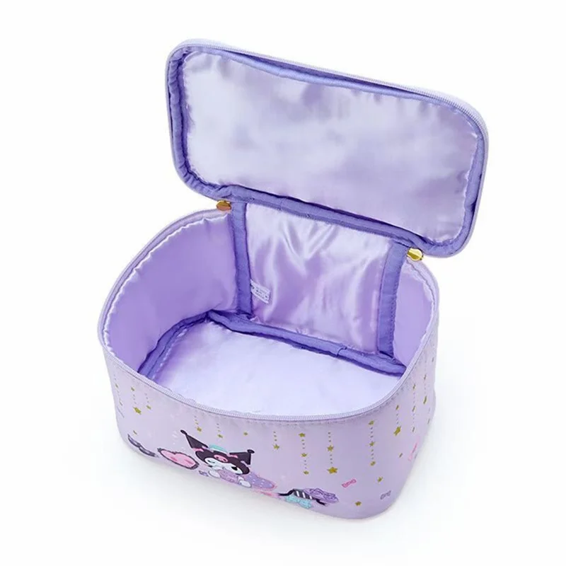 Cosmetic Bag Storage Bag Travel Bags Cosmetic Box Sanrio Kuromi Women Waterproof Travel Toiletry Storage Beauty Case